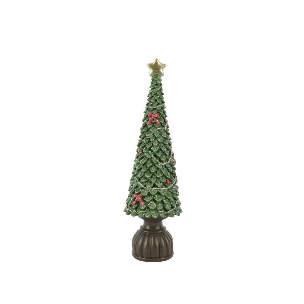 ALBERO DECORATO GLITTER H.44CM.